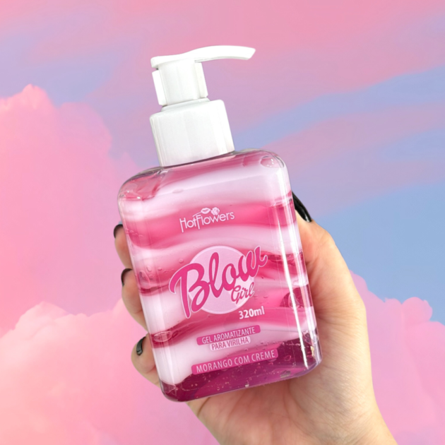 Blow Girl Gel Aromatizante Beijável Para Virilha 320ml - Imagem 2