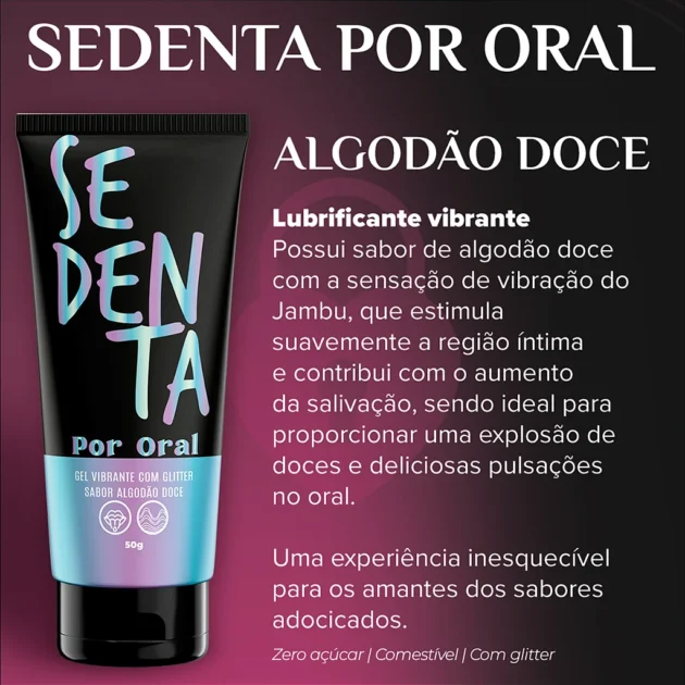 Sedenta por Oral - Algodão Doce - Imagem 3