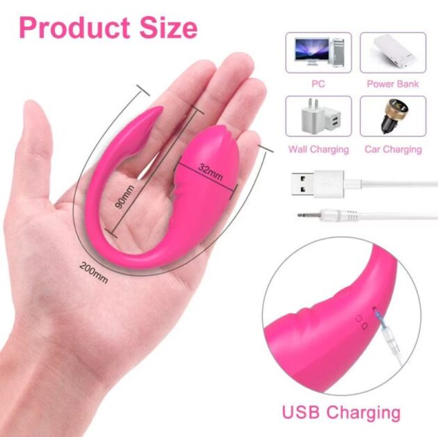 Vibrador de casal por APP - Imagem 3