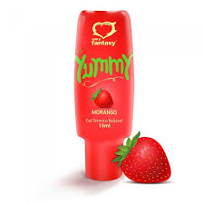 Gel Térmico Beijável Yummy 15ml - Morango